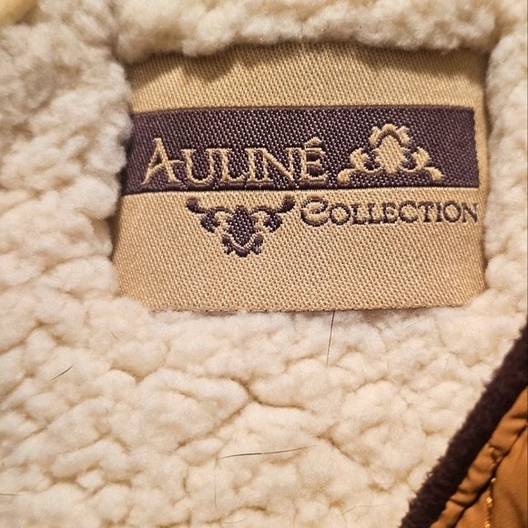 Tan Leather Vest - Size M - Auline Collection - Picture 2 of 3